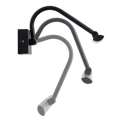 GloboStar® MIRA 60432 Μοντέρνο Φωτιστικό Τοίχου - Απλίκα Καθρέπτη Μπάνιου - Πίνακα LED 12W 1400lm 120° AC 220-240V IP44 Μ60 x Π20 x Υ13cm - Φυσικό Λευκό 4500K - Μαύρο - 3 Χρόνια Εγγύηση