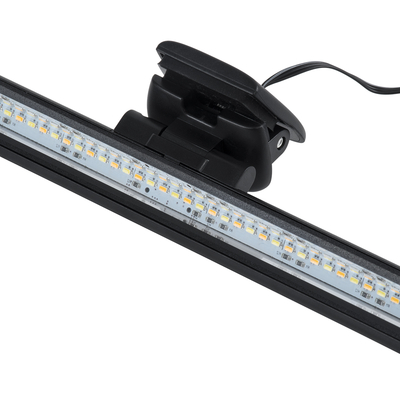 GloboStar® 76552 E-READING LIGHT Φωτιστικό Οθόνης με Χειριστήριο LED 5W 565lm 120° AC 5V IP20 CCT Θερμό Λευκό 2700K - Φυσικό Λευκό 4500K - Ψυχρό Λευκό 6000K Dimmable Μαύρο Πλαστικό Μ26 x Π4.5 x Υ4.5cm - 2 Xρόνια Εγγύηση