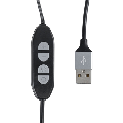 GloboStar® 76552 E-READING LIGHT Φωτιστικό Οθόνης με Χειριστήριο LED 5W 565lm 120° AC 5V IP20 CCT Θερμό Λευκό 2700K - Φυσικό Λευκό 4500K - Ψυχρό Λευκό 6000K Dimmable Μαύρο Πλαστικό Μ26 x Π4.5 x Υ4.5cm - 2 Xρόνια Εγγύηση