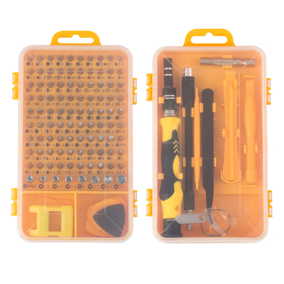 GloboStar® 79998 Επαγγελματικό Mini Σετ Εργαλείων 115 Εξαρτημάτων σε 1 DIY Tool Kit - Για Επισκευές iPhone,Samsung κλπ Κινητά Τηλέφωνα - PC - Laptop - Xbox - Ρολογιών - Οπτικά - Γυαλιά και Γενικών Μικρόεπισκευών Λεπτομέρειας με Μαγνητικό Κατσαβίδι