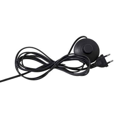 GloboStar® PRAGUE 00990 Μοντέρνο Επιδαπέδιο Φωτιστικό Μονόφωτο 1 x E27 IP20 Ασημί Αλουμίνιο με Μαύρο Μάρμαρο - Μ210 x Π45 x Υ220cm