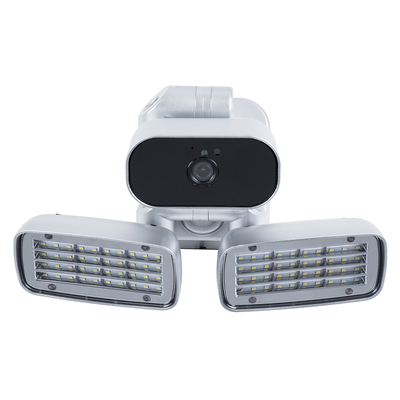 GloboStar® 86045 Αυτόνομος Ηλιακός Προβολέας LED SMD 24W 1200lm με IP Camera 1080P 2MP 4G SIM CARD WiFi 150° Ενσωματωμένη Μπαταρία 3200mAh Φωτοβολταϊκό Πάνελ Αισθητήρα Ημέρας-Νύχτας & Ρύθμιση Χρόνου Ανάμματος Αδιάβροχος IP66 Ψυχρό Λευκό 6000K - Ασημί