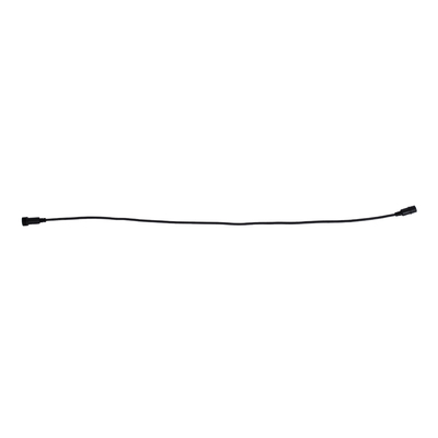 GloboStar® 51171 Καλώδιο 3PIN DMX512 1 Μέτρο από Female XLR σε Male XLR Τερματισμένο Αδιάβροχο IP65 Μ100cm - Μαύρο