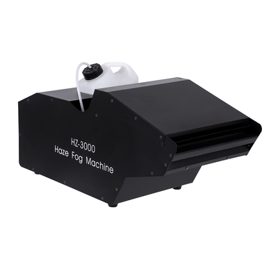 GloboStar® 51173 GRIFFIN Επαγγελματική Επιδαπέδια Μηχανή Haze Machine - Εφέ Ομίχλης-Νέφωσης 3000W AC 220V-240V DMX512 Display on Body & Ασύρματο Χειριστήριο - Μαύρο - L66 x W28.5 x H36cm