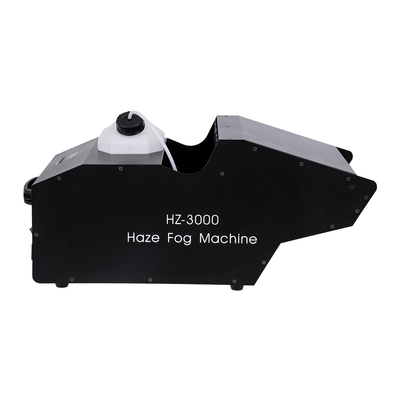 GloboStar® 51173 GRIFFIN Επαγγελματική Επιδαπέδια Μηχανή Haze Machine - Εφέ Ομίχλης-Νέφωσης 3000W AC 220V-240V DMX512 Display on Body & Ασύρματο Χειριστήριο - Μαύρο - L66 x W28.5 x H36cm