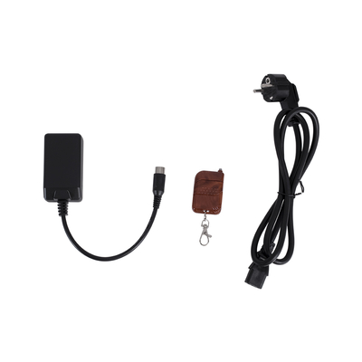 GloboStar® 51173 GRIFFIN Επαγγελματική Επιδαπέδια Μηχανή Haze Machine - Εφέ Ομίχλης-Νέφωσης 3000W AC 220V-240V DMX512 Display on Body & Ασύρματο Χειριστήριο - Μαύρο - L66 x W28.5 x H36cm