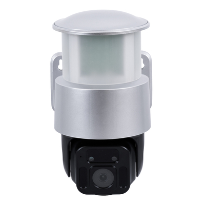 GloboStar® 86046 Αυτόνομος Ηλιακός Προβολέας LED SMD 24W 1200lm Camera 1080P 2MP WiFi 150° Μπαταρία 3200mAh Φωτοβολταϊκό Πάνελ Αισθητήρα Ημέρας-Νύχτας & Ρύθμιση Χρόνου Διπλή Κατέυθυνση Ομιλίας Αδιάβροχος IP66 Ψυχρό Λευκό 6000K - Ασημί