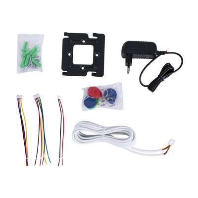 GloboStar® 86059 Σετ Θυροτηλεόρασης με Έγχρωμη Οθόνη Αφής 7 και Κάμερα 1080P HD & 4 Επαγωγικά Κλειδιά για Ηλεκτρονικές Κλειδαριές - Μαύρο - Χρυσό