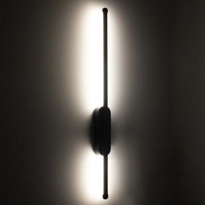 GloboStar® HARLEM 61332 Φωτιστικό Τοίχου - Απλίκα Design LED CCT 9W 1080lm 120° AC 220-240V - Εναλλαγή Φωτισμού μέσω Διακόπτη On/Off All In One Ψυχρό 6000k+Φυσικό 4500k+Θερμό 2700k Μ5 x Π4 x Υ60cm - Χρυσό - 3 Years Warranty