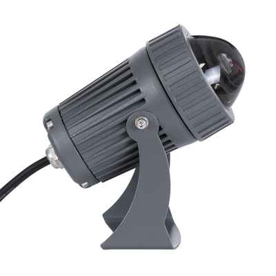 GLOBOSTAR® SPOT-FENIA 90134 Αρχιτεκτονικό Σποτ Φωτισμου LED 10W 1150lm 5° DC 24V Αδιάβροχο IP65 Φυσικό Λευκό 4500K Dimmable - Γκρι Ανθρακί - Μ7 x Π7 x Υ12cm - 3 Χρόνια Εγγύηση