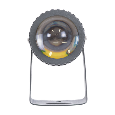 GLOBOSTAR® SPOT-FENIA 90134 Αρχιτεκτονικό Σποτ Φωτισμου LED 10W 1150lm 5° DC 24V Αδιάβροχο IP65 Φυσικό Λευκό 4500K Dimmable - Γκρι Ανθρακί - Μ7 x Π7 x Υ12cm - 3 Χρόνια Εγγύηση