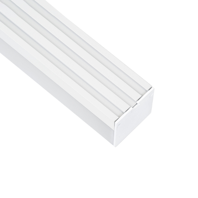 GloboStar® SURFACEPENDANT-PROFILE 70865-3M Προφίλ Αλουμινίου - Βάση & Ψύκτρα Ταινίας LED με Λευκό Γαλακτερό Κάλυμμα - Επιφανειακή & Κρεμαστή Χρήση - Πατητό Κάλυμμα - Λευκό - 3 Μέτρα - Μ300 x Π4.5 x Υ4.2cm