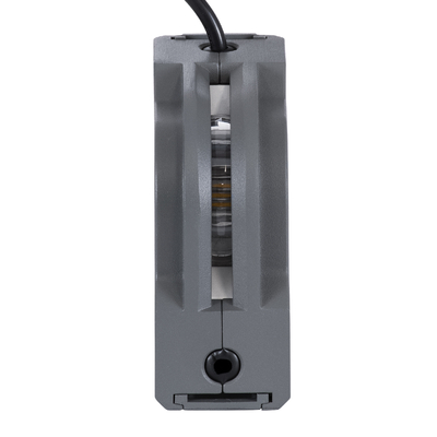 GLOBOSTAR® WINDOW-CORNA 90113 Αρχιτεκτονικό Γωνιακό Φωτιστικό Ανάδειξης Παραθύρων Window Light LED 6W 570lm 3x172° DC 24V Αδιάβροχο IP65 Φυσικό Λευκό 4500K Dimmable - Γκρι Ανθρακί - Μ12 x Π4 x Υ12cm - 3 Χρόνια Εγγύηση