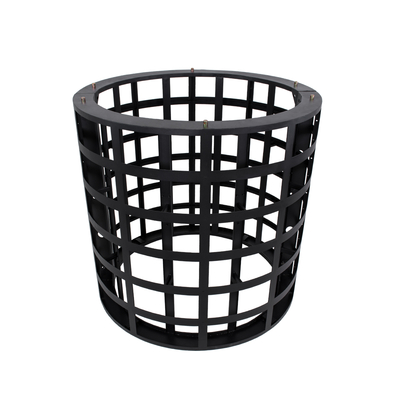 GloboStar® BASULCO 90249 Μεταλλικό Cabinet με Διάμετρο D100cm για Δημιουργία Στρόγγυλου LED Video Wall Curved με τα Εύκαμπτα Πλακίδια Ψηφιακής Οθόνης 32x16cm SKU:90232 IP20 - Φ100 x Υ96cm