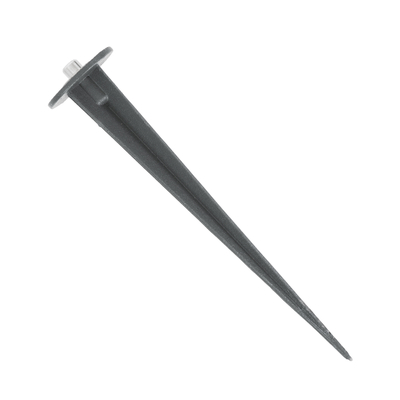 GloboStar® TREELIGHT-TZINA 90355 Σποτ Φωτισμού Ειδικό για Φυτά - Δέντρα με Βάση Κήπου / Καρφωτό LED 6W 570lm 10° DC 24V Αδιάβροχο IP65 L14 x W12.5 x H12.5cm Φυσικό Λευκό 4500K - Γκρι Ανθρακί - 3 Years Warranty