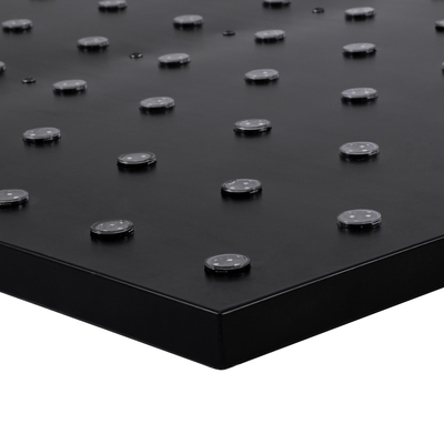 GloboStar® 90117 Digital Pixel Addressable Facade Panel - Ψηφιακό Πάνελ Πρόσοψης Κτιρίων LED SMD 3535 75W/m2 100LED/m2 100PIXEL/m2 SPI/TTL Protocol IC UCS512B 4500lm/m2 120° DC 12V IP67 RGB - Μαύρο Σώμα - Μ100 x Π100 x Υ3cm