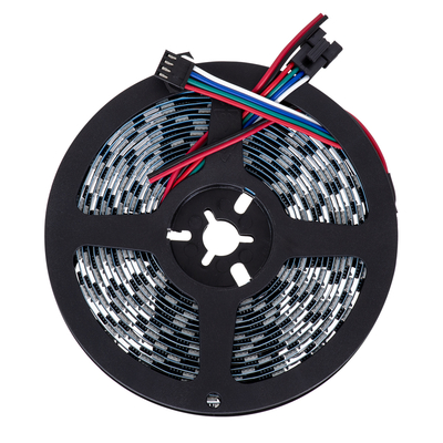 GLOBOSTAR® DIGIPRO 90604 Ψηφιακή Pixel Addressable Ταινία LED 14.4W/m 1152lm/m 120° DC 12V IP20 60 x SMD 5050 Chip/m 60 x Pixel/m Πολύχρωμο RGB Dimmable SPI/TTL Protocol IC TM1812 - Μ500 x Π1 x Υ0.2cm - Ρολό 5 Μέτρων - 5 Χρόνια Εγγύηση