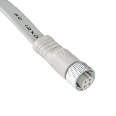 GloboStar® 90702 Ταχυσύνδεσμος Τροφοδοσίας Τύπου T IP65 - 2 Καλώδια +/- σε T DC Power Connector 4 PIN Male για Ένωση 4 PIN Female RGB+RGBW Digital Modules