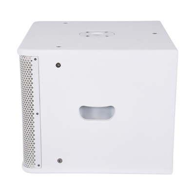 GloboStar® FDB ES112SA 98007 Facilities Speaker - Ενεργό Αυτοενισχυόμενο Ηχείο Subwoofer Εγκαταστάσεων Επιδαπέδιο με Ψηφιακό Ενισχυτή BA1.6 AC 220V/50-60Hz - 600W RMS (1400W Peak) - 1 x 12 Inches LF - IP20 - Λευκό - Μ44.5 x Π44.5 x Υ37.5cm