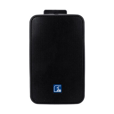 GloboStar® FDB ES104BT 98000 Facilities Speaker - Παθητικό Ηχείο Εγκαταστάσεων Επιτοίχιο με Μετασχηματιστή 100V & 16Ω - 40W RMS (160W Peak) - 1 x 4 Inches LF & 1 x 0.8 Inches HF - Αδιάβροχο IP65 - Μαύρο - Μ14.1 x Π17 x Υ23cm - Ζεύγος
