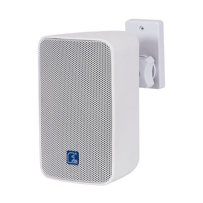 GloboStar® FDB ES104WT 98001 Facilities Speaker - Παθητικό Ηχείο Εγκαταστάσεων Επιτοίχιο με Μετασχηματιστή 100V & 16Ω - 40W RMS (160W Peak) - 1 x 4 Inches LF & 1 x 0.8 Inches HF - Αδιάβροχο IP65 - Λευκό - Μ14.1 x Π17 x Υ23cm - Ζεύγος