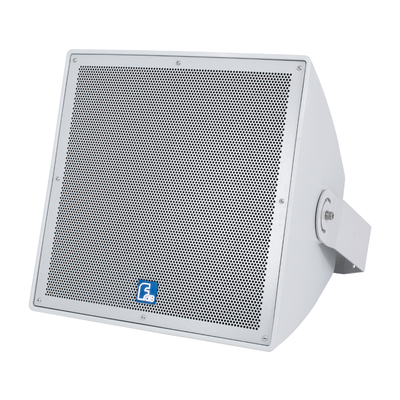 GloboStar® FDB LT215T 98010 Facilities Speaker - Παθητικό Ηχείο Εγκαταστάσεων Επιτοίχιο με Μετασχηματιστή 100V & 8Ω - 400W RMS (1600W Peak) - 1 x 15 Inches LF & 1 x 1.4 Inches HF - Αδιάβροχο IP56 - Λευκό - Μ49.9 x Π52 x Υ50cm