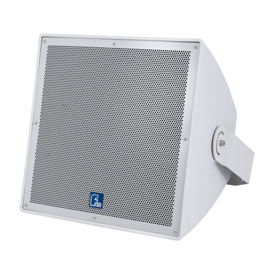 GloboStar® FDB LT115BT 98011 Facilities Speaker - Παθητικό Ηχείο Subwoofer Εγκαταστάσεων Επιτοίχιο με Μετασχηματιστή 100V & 8Ω - 400W RMS (1600W Peak) - 1 x 15 Inches LF - Αδιάβροχο IP56 - Λευκό - Μ49 x Π50 x Υ52cm