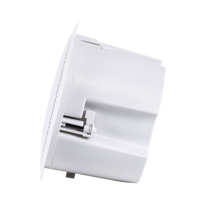 GloboStar® FDB C600T 98012 Facilities Speaker - Παθητικό Ηχείο Εγκαταστάσεων Χωνευτό Οροφής με Μετασχηματιστή 100V & 8Ω - 40W RMS (80W Peak) - 1 x 6 Inches LF & 1 x 1 Inches HF -  IP20 - Λευκό - Φ24 x Υ15.3cm