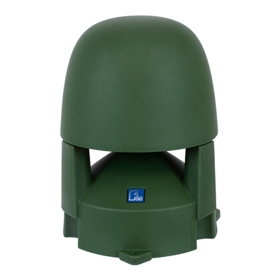 GloboStar® FDB LS800 98014 Facilities Speaker - Παθητικό Ηχείο Εγκαταστάσεων Επιδαπέδιο με Μετασχηματιστή 100V & 8Ω - 60W RMS (120W Peak) - 1 x 8 Inches LF & 1 x 1 Inches HF - Αδιάβροχο IP56 - Πράσινο - Μ39 x Π35 x Υ49cm