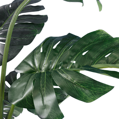 GloboStar® Artificial Garden MONSTERA PLANT 20003 - Τεχνητό Διακοσμητικό Φυτό Μονστέρα Υ150cm