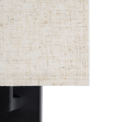 GloboStar® ROULETTE-S 61382 Μοντέρνο Φωτιστικό Τοίχου - Απλίκα Ξενοδοχείου Bed Side LED 3W 360lm & 1 x E27 36° & 360° AC 220-240V - Reading Up/Down Light - Φορτιστής USB 3A - Μ17 x Π20 x Υ37cm - Φυσικό Λευκό 4500K - Μαύρο με Μπεζ Καπέλο - Σετ 2 Τεμαχίων