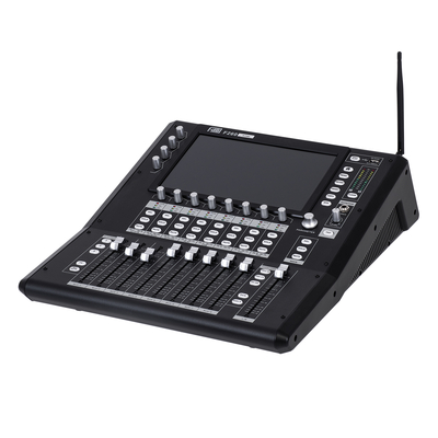 GloboStar® FDB F260 98023 Multifunctional Digital Mixer Audio Console 24Ch - Επαγγελματική Ψηφιακή Κονσόλα Ήχου 16Ch Audio In / 8Ch Audio Out / 8Ch BUS Out - Οθόνη Αφής 10 HD - Wifi Smart System - UDP - AC 220V/50-60Hz - IP20 - Μαύρο - Μ38 x Π49 x Υ14cm