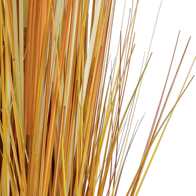 GloboStar® Artificial Garden BUCHANAN'S SEDGE GRASS 20115 Τεχνητό Διακοσμητικό Φυτό Γρασίδι του Μπουχανάν Υ120cm