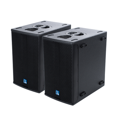 GloboStar® FDB K112BAS 98025 PA Speaker - Ενεργό Αυτοενισχυόμενο Subwoofer Column Επιδαπέδιο με Ψηφιακό Ενισχυτή FA2.36 AC 220V/50-60Hz - 300W RMS/8Ω + 600W RMS/8Ω (1400W Peak) - 1 x 12 Inches LF - IP20 - Μαύρο - Μ32.5 x Π51.5 x Υ53.5cm - Ζεύγος