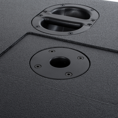 GloboStar® FDB K118BAS 98028 PA Speaker - Ενεργό Αυτοενισχυόμενο Subwoofer Column Επιδαπέδιο με Ψηφιακό Ενισχυτή SA2.68 AC 220V/50-60Hz - 600W RMS/4Ω + 600W RMS/4Ω (2400W Peak) - 1 x 18 Inches LF - IP20 - Μαύρο - Μ47.5 x Π71 x Υ70cm