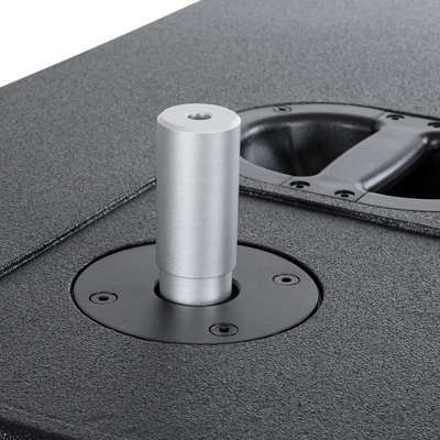 GloboStar® FDB K118BAS 98028 PA Speaker - Ενεργό Αυτοενισχυόμενο Subwoofer Column Επιδαπέδιο με Ψηφιακό Ενισχυτή SA2.68 AC 220V/50-60Hz - 600W RMS/4Ω + 600W RMS/4Ω (2400W Peak) - 1 x 18 Inches LF - IP20 - Μαύρο - Μ47.5 x Π71 x Υ70cm