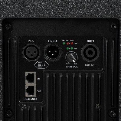 GloboStar® FDB K118BAS 98028 PA Speaker - Ενεργό Αυτοενισχυόμενο Subwoofer Column Επιδαπέδιο με Ψηφιακό Ενισχυτή SA2.68 AC 220V/50-60Hz - 600W RMS/4Ω + 600W RMS/4Ω (2400W Peak) - 1 x 18 Inches LF - IP20 - Μαύρο - Μ47.5 x Π71 x Υ70cm