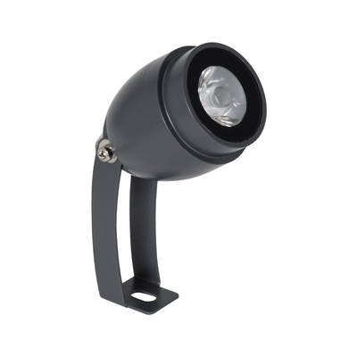 GloboStar® TREELIGHT-TREEGAL 90463 Σποτ Φωτισμού Ειδικό για Φυτά - Δέντρα με Βάση Μπετού & Κορμού LED 3W 315lm 15° DC 24V Αδιάβροχο IP67 Φ5 x Υ14.7cm Μπλε - Γκρι Ανθρακί - 3 Years Warranty