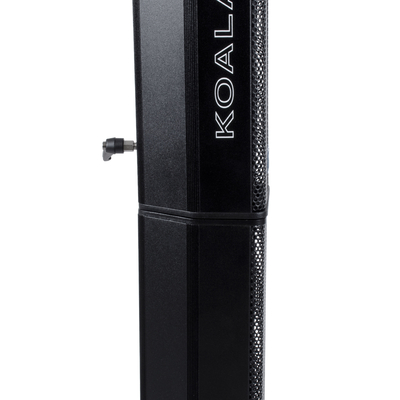 GloboStar® FDB K803 98024 PA Speaker - Παθητικό Ηχείο Column Κολωνάτο Επιτοίχιο & Επιδαπέδιο 8Ω - 200W RMS (800W Peak) - 8 x 3 Inches Mid & HF - IP20 - Μαύρο - Μ10 x Π11 x Υ75cm - Ζεύγος