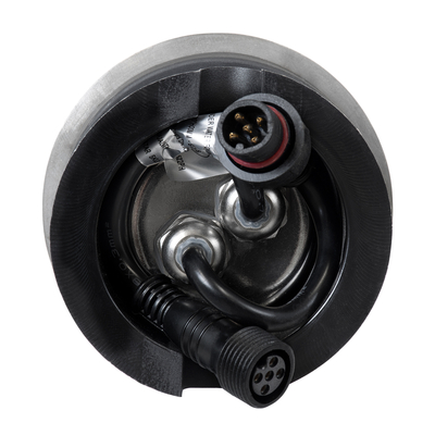 GloboStar® UNDERWATER-HUNI 90416 Υποβρύχιο Χωνευτό Φωτιστικό Σποτ Ειδικό για Σιντριβάνια LED 3W 255lm 30° DC 24V Αδιάβροχο IP68 Φ10 x Υ7.5cm RGBW DMX512 - Ανοξείδωτο Ατσάλι - 3 Years Warranty