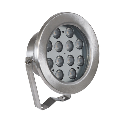 GloboStar® UNDERWATER-JERRY 90424 Υποβρύχιο Επιφανειακό Φωτιστικό Σποτ Ειδικό για Σιντριβάνια - Πισίνες - Τζακούζι LED 12W 1200lm 30° DC 24V Αδιάβροχο IP68 Μ14.5 x Π7 x Υ19cm Ψυχρό Λευκό 6000K - Ανοξείδωτο Ατσάλι SS304 - 3 Χρόνια Εγγύηση