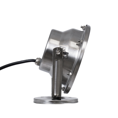 GLOBOSTAR® UNDERWATER-DENIS 90429 Υποβρύχιος Προβολέας Σποτ για Σιντριβάνια/Πισίνες LED 12W 1080lm 30° DC 24V Αδιάβροχο IP68 Θερμό Λευκό 2700K Dimmable - Ανοξείδωτο Ατσάλι 304 - Μ14.5 x Π7 x Υ17cm - 3 Χρόνια Εγγύηση