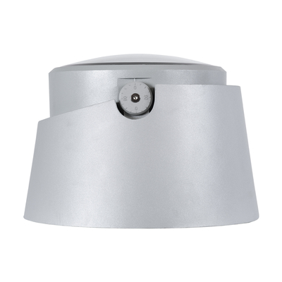 GloboStar® FLOOD-RANA 90492 Κινούμενος Προβολέας - Σποτ Φωτισμού Wall Washer για Φωτισμό Κτιρίων LED 60W 5700lm 5° DC 24V Αδιάβροχο IP67 Φ30 x Υ21cm Φυσικό Λευκό 4500K - Γκρι - 3 Years Warranty