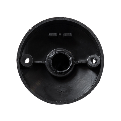 GloboStar® GARDENINI 61546 Επιφανειακό Φωτιστικό Σποτ Κήπου LED 5W 650lm 38° DC 24V IP68 Υψηλής Αντοχής ABS IK06 Φ7 x Υ14.5cm - Θερμό Λευκό 2700K Dimmable - Μαύρο - Bridgelux Chip - 3 Years Warranty