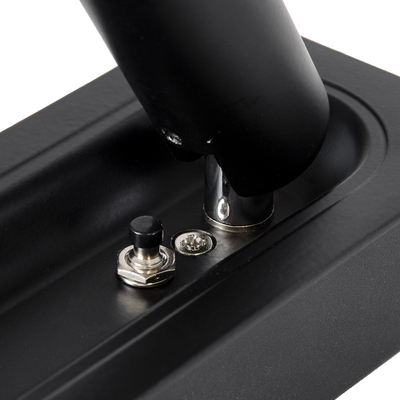 GloboStar® MANHATTAN 61097 Μοντέρνο Χωνευτό Φωτιστικό Τοίχου - Απλίκα Ξενοδοχείου Bed Side LED 3W 405lm 36° AC 220-240V - Reading Light - Μ7 x Π7 x Υ17cm - Φυσικό Λευκό 4500K - Μαύρο