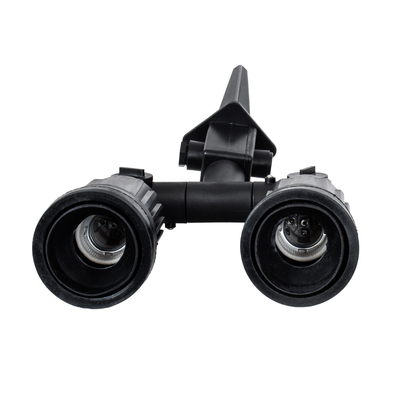 GloboStar® GRASEDO 61614 Καρφωτή Βάση Κήπου με 2 Ντουί E27 για Λάμπες Σποτ PAR38 - Αδιάβροχη IP67 - Υψηλής Αντοχής ABS - VDE Certified - Μ25 x Π7.5 x Υ43.5cm - Μαύρο - 5 Years Warranty