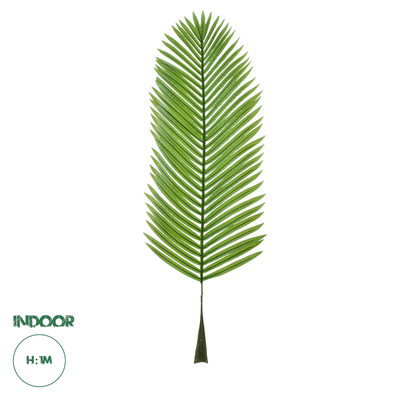 GloboStar® Artificial Garden ARECA PALM LEAF 20175 - Τεχνητό Διακοσμητικό Φύλο Φοινικόδεντρου Αρέκα Π45 x Υ100cm