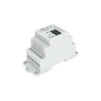 GloboStar® 70672 S1-D1 SKYDANCE AC Triac DMX Dimmer Din Rail Ράγας 1 Καναλιού AC 100-240V 1 x 2A 480W - Max 2A 480W - IP20 DMX512 Μ11.5 x Π5 x Υ6.5cm - 5 Years Warranty