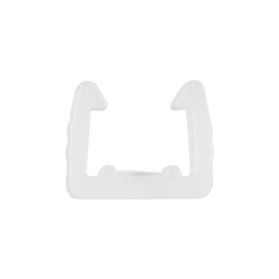 GloboStar® 70528 Πλαστική PVC Βάση Στήριξης για Όλες τις Μονόχρωμες EPISTAR Slim Ταινίες LED Μονής Σειράς DC 230V IP68 - Μ1.5 x Π1.3 x Υ1.1cm