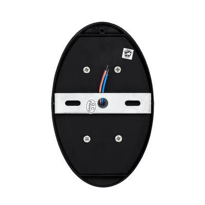 GloboStar® JEREMY 60532 Φωτιστικό Τοίχου - Απλίκα Αρχιτεκτονικού Φωτισμού Εσωτερικού/Εξωτερικού Χώρου Up & Down LED 10W 1000lm 60° AC220-240V Αδιάβροχο IP65 - Σώμα Αλουμινίου & Tempered Glass - Μ16 x Π10 x Υ7cm - Θερμό Λευκό 2700K - Μαύρο - Bridgelux Chip - 5 Years Warranty